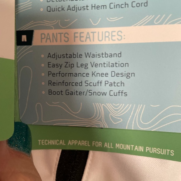 WORN ONCE Women’s Boulder Gear Snow Pant NO TAGS. GORGEOUS!  WARM!! - Picture 9 of 9